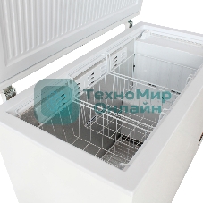 Морозильный ларь Бирюса Б-210KDN, белый с глухой крышкой, 160 л