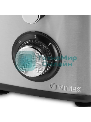 Соковыжималка центробежная Vitek VT-3653 1000 Вт, стальной