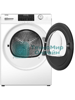 Сушильная машина Haier HD90-A2959 белый, 9 кг, сушка - тепловой насос, программ - 12, 59.5 x 84.5 x 66.5 см
