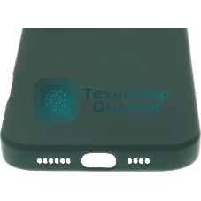 Чехол Microfiber Case для Apple iPhone 16 Pro Max зеленый опал, Borasco