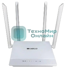 Маршрутизатор/Беспроводной двухдиапазонный маршрутизатор AC1200, 1x1000Base-T WAN, 4x1000Base-T LAN, 4 внешние антенны 5 dBi