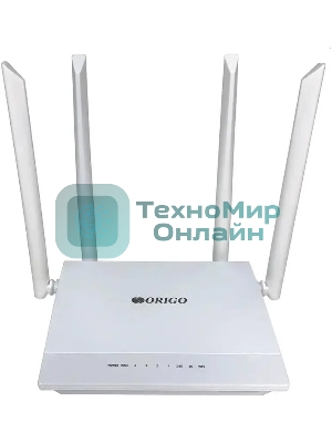 Маршрутизатор/Беспроводной двухдиапазонный маршрутизатор AC1200, 1x1000Base-T WAN, 4x1000Base-T LAN, 4 внешние антенны 5 dBi