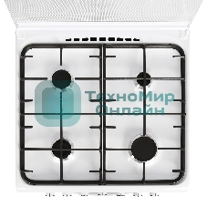 Плита комбинированная Gefest ПГЭ 5302-03 0052 белый, конфорок 4 шт, духовка 55 л, 50 см x 85 см x 58.5 см