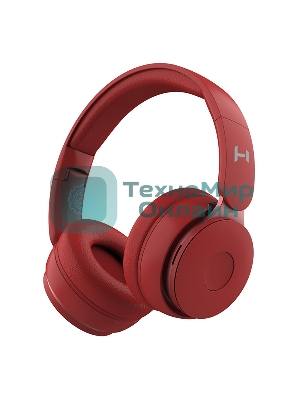 Беспроводные/проводные наушники Harper HB-215 красный, накладные, Bluetooth + проводной, до 5 ч