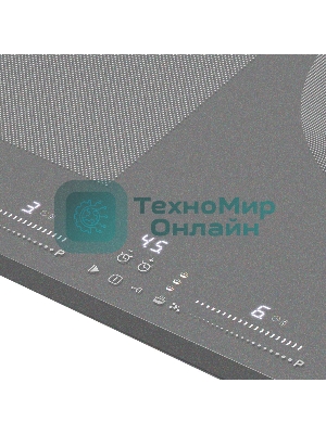 Индукционная варочная панель Maunfeld CVI804SFLGR Inverter серый