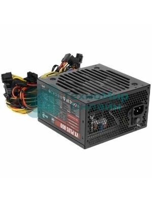 Блок питания Aerocool/Formula VX PLUS 800 RGb, 800Вт, 120мм, черный
