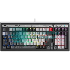 Клавиатура Bloody B950 проводная, USB Type-C, чёрный