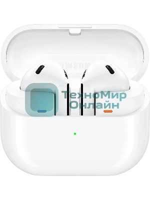 Наушники TWS Samsung Galaxy Buds3 белый, вкладыши, Bluetooth, активное шумоподавление, до 5 ч