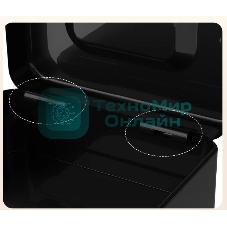 Ящик для денег Deli ET500 90x200x160 черный металл 1.2 кг