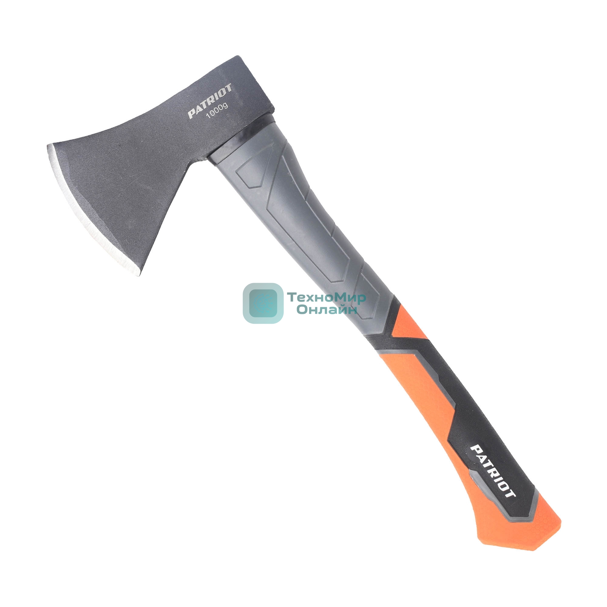 Топор плотницкий PATRIOT APF-1000 с фиберглассовой рукояткой, 1000 г