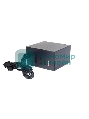 Блок питания CBR PSU-ATX400-08EC, 400Вт, 80мм, черный