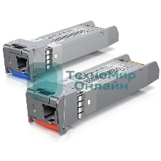 Трансивер Ubiquiti UACC-OM-SM-10G-S Двунаправленный одномодовый оптический модуль 10 Гбит/с, 10 км