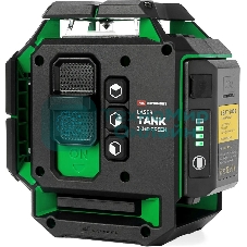 Уровень лазер. Ada LaserTANK 3-360 2кл.лаз. 515нм цв.луч. зеленый 3луч. (А00633)