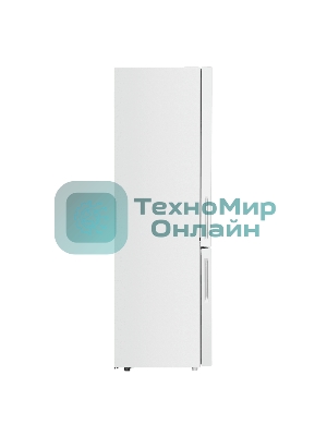 Холодильник Maunfeld MFF200NFW белый двухкамерный инвертор 271/106 л морозилка снизу, No Frost