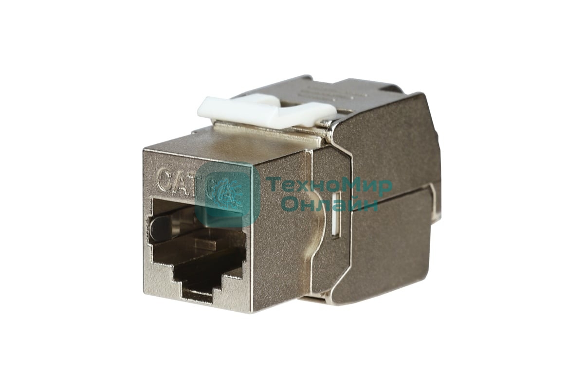 Модуль Keystone Rexant (02-0361), Jack RJ-45(8P8C), FTP экранированный, CAT 6A, тип 180 градусов, самозажимной PRO