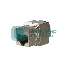 Модуль Keystone Rexant (02-0361), Jack RJ-45(8P8C), FTP экранированный, CAT 6A, тип 180 градусов, самозажимной PRO