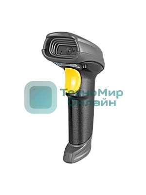 Сканер штрих-кода ручной Mindeo MD6600-HD_stand 2D имидж, проводной, подставка в комплекте, 100 скан/сек, USB, серый