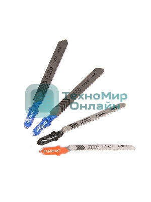 Набор пилок для лобзика (4 шт.) EDGE by PATRIOT 814010014