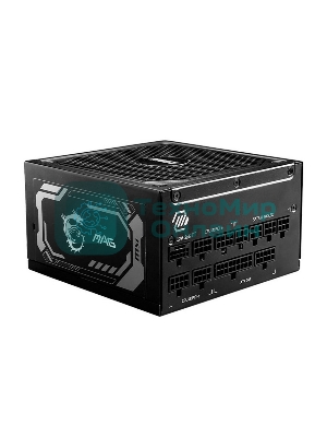 Блок питания MSI MAG A1000GL PCIE5 1000W, 80+ Gold, полностью модульный, ATX 3.0, PCIE5, RTL