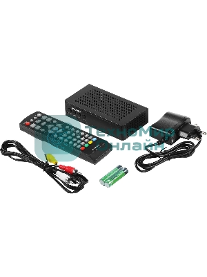 Цифровой TV ресивер HYUNDAI H-DVB240 черный