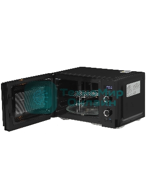 Микроволновая печь Midea AG825P2ET-B черный, 25 л, 800 Вт, переключатели - кнопки, поворотный механизм