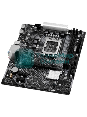 Материнская плата ASRock B760M-H2/M.2, LGA 1700, Intel B760, 2xDDR5, 4xSATA, 2xM.2, 1xPCIe 4.0 x16, 2xPCIe x1, 2xHDMI, 1x2.5Gb LAN, 2xUSB-A 3.2 Gen 1, 3xUSB 2.0, 3x3.5 мм, 7.1, mATX