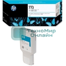 Картридж струйный HP №772 CN634A светло-серый для HP DJ Z5200 (300мл)