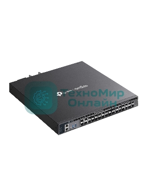 Коммутатор управляемый стекируемый агрегации 3-го уровня TP-Link SX6632YF Omada с 26 портами SFP+ 10 Gbит/с и 6 портами SFP28 25 Gbит/с