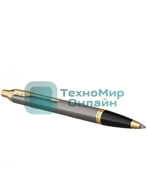 Ручка шариковая Parker IM Premium Grey Core GT (2214613) M, синие чернила, подарочная коробка