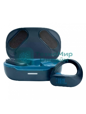 Наушники TWS JBL Endurance Peak 3 синий, внутриканальные с заушным креплением, Bluetooth, до 50 ч