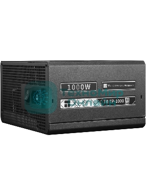 Блок питания Thermalright, 1000W 80+ Platinum (ATX, 3.0, PCIe 5.0, Full modular, 1x24(20+4)pin, 1xCPU 8(4+4)pin, 2xPCIe*2 8(6+2)pin, 1x12VHPWR PCIe 5.0 12+4pin 600мм, 6xSATA3, 4xMOLEX4pin, Active, 120x120мм, 150x140x86мм, APFC, OPP, OVP, OTP, OCP, SCP, UVP, черный)