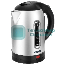 Чайник электрический BBK EK1815S черный/нержавеющая сталь