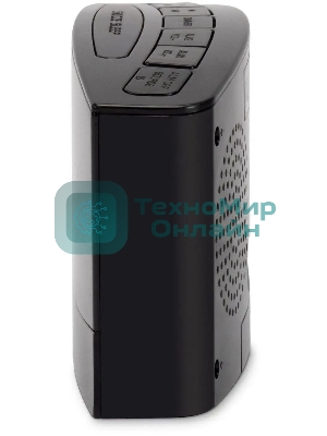 Радиобудильник Hyundai H-RCL238 черный LCD подсв:зеленая часы:цифровые FM