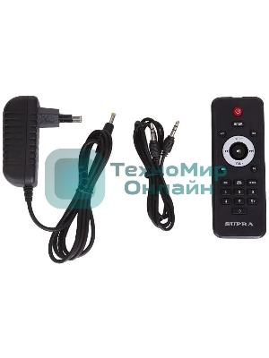 Минисистема SUPRA SMB-820 черный 550Вт FM USB BT SD