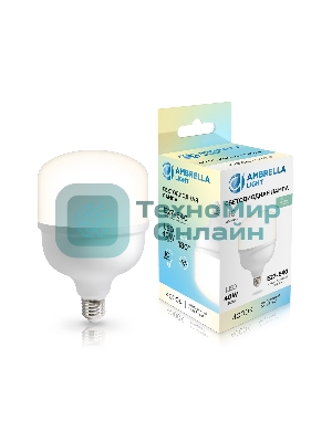 Лампа светодиодная	Ambrella light 1204004 LED T120 40W IC E27-E40 4000K 175-265V