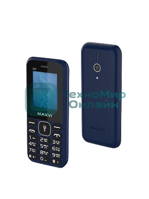 Мобильный телефон Maxvi C27 синий