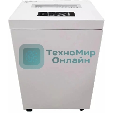 Шредер Office Kit S500 0,8x2 белый (секр.P-7) фрагменты 7лист. 50лтр. скобы пл.карты CD