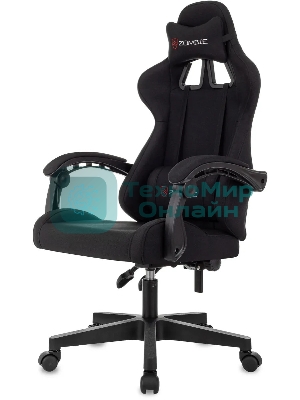 Кресло Zombie Void черный, экокожа, 120 кг, механизм качания