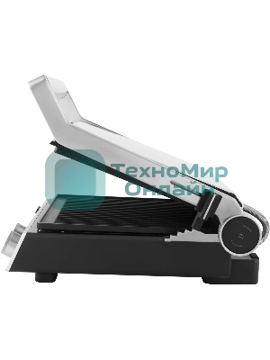 Гриль электрический Polaris PGP2803 2000Вт Серебряный