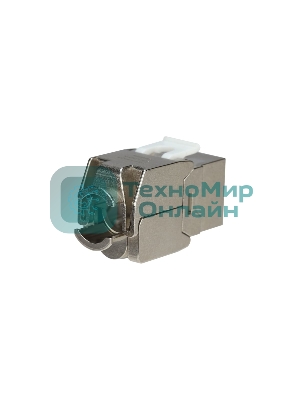 Модуль Keystone Rexant (02-0361), Jack RJ-45(8P8C), FTP экранированный, CAT 6A, тип 180 градусов, самозажимной PRO