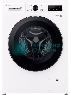 Стиральная машина LG F2Y1WS6W белый, загрузка фронтальная 6,5 кг, 1200 об/мин., класс: A