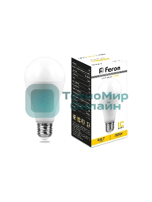 Лампа светодиодная Feron LB-130 30Вт Е27 теплый