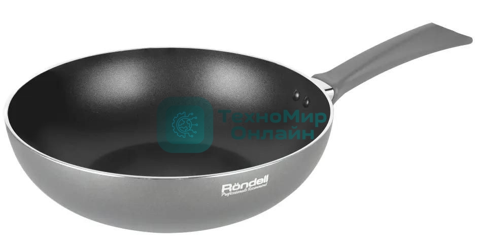 Сковорода ВОК Rondell Strike RDA-1398, 28 см, антипригарное покрытие, алюминиевая