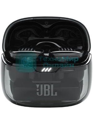 Наушники TWS JBL Tune Buds Ghost черный, внутриканальные, Bluetooth, активное шумоподавление
