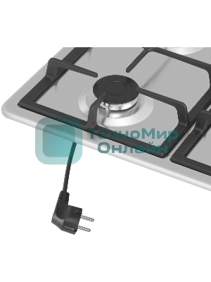 Газовая панель Maunfeld EGHS.95.33CS/G, 5 конфорок, нержавеющая сталь, серебристый