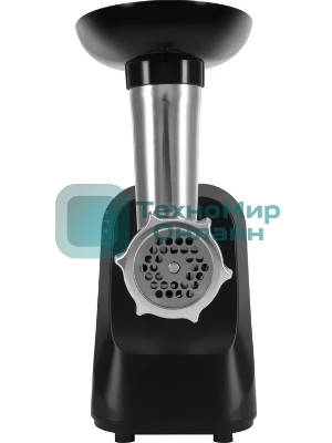 Мясорубка электрическая Vitek VT-MG3600 черный, 1800 Вт, 1.6 кг/мин, реверс, защита от перегрузки, насадки - 4