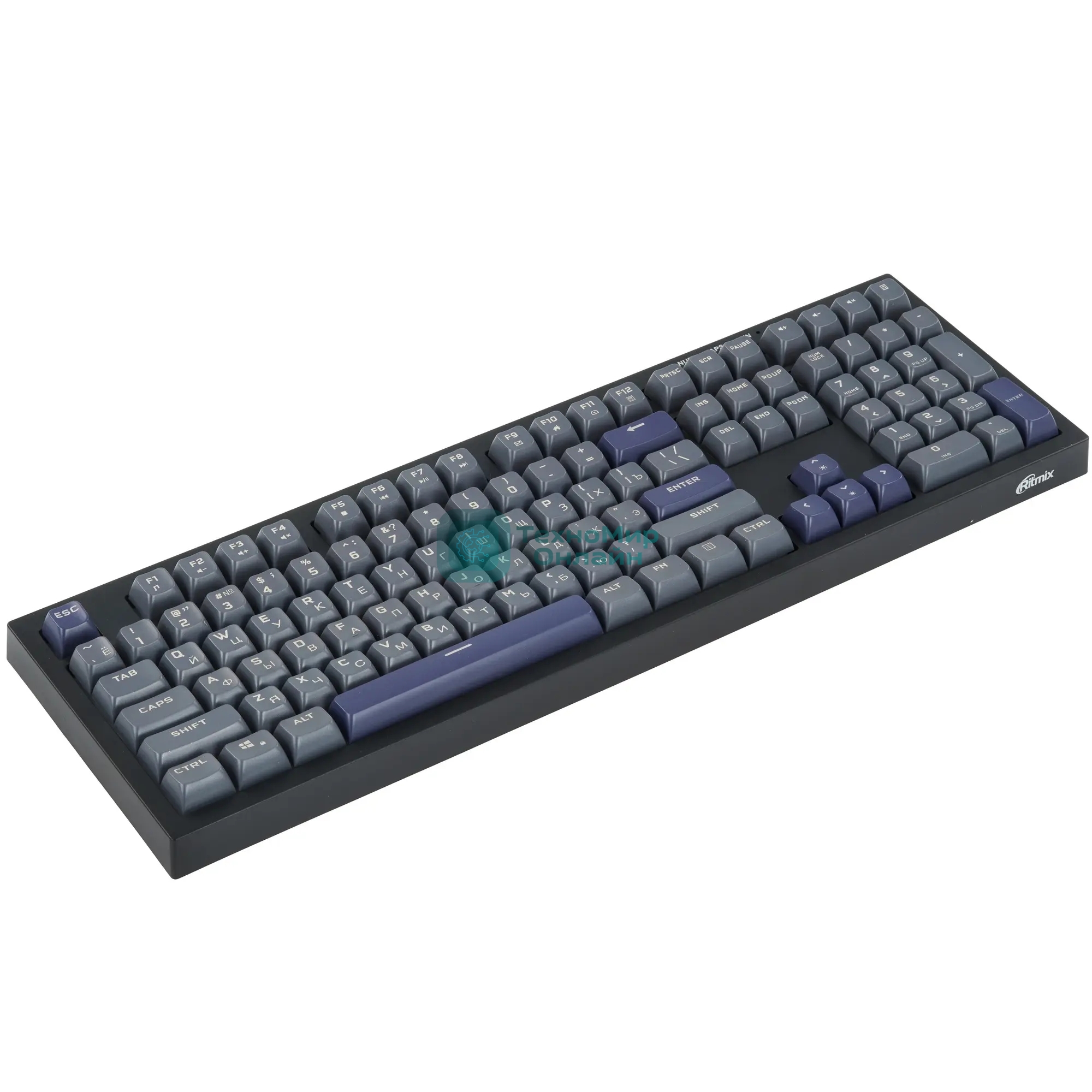 Клавиатура проводная Ritmix RKB-508BL Black