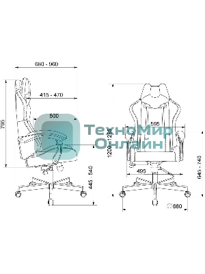 Кресло A4Tech Bloody GC-560 черный, ткань, 150 кг, подголовник, регулируемые подлокотники, механизм качания
