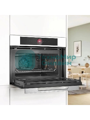 Встраиваемый духовой шкаф электрический Bosch CMG7241W1 белый