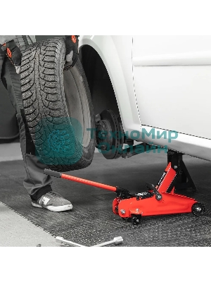 Домкрат гидравлический подкатной MTX 2т, 135-320мм 51082